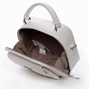 Luxusní malá dámská kabelka do ruky bílá - David Jones Stela
