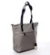 Středně velká dámská kabelka přes rameno šedá - David Jones Gisa