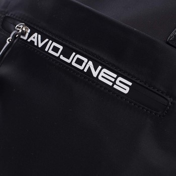 Středně velká dámská kabelka přes rameno černá - David Jones Gisa