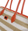 Originální poloslámová kabelka přes rameno oranžová - David Jones Nurrse
