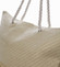 Luxusní plážová taška béžová - Delami Straw