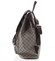 Luxusní střední dámský batoh kávově hnědý - Silvia Rosa Kevin