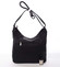 Luxusní černá dámská měkká kabelka - Silvia Rosa Anchal