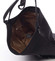 Luxusní černá dámská měkká kabelka - Silvia Rosa Anchal