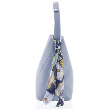 Elegantní dámská kabelka přes rameno světle modrá - David Jones Abena 