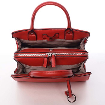 Dámská kabelka do ruky červená - David Jones Angela