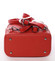 Dámský městský batůžek kabelka červený - David Jones Alex