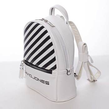 Dámský malý batůžek bílý - David Jones Aleksei