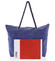 Originální plážová modrá taška - Delami Flamingo New