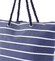 Elegantní plážová taška modrá - Delami Vide New