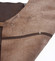 Kožená pánská grilovací zástěra tmavě hnědá - OLD WEST Master 
