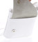 Dámská kožená crossbody kabelka bílá - ItalY Cora Light