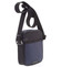 Malá pánská crossbody taška modro černá - Hexagona Arga