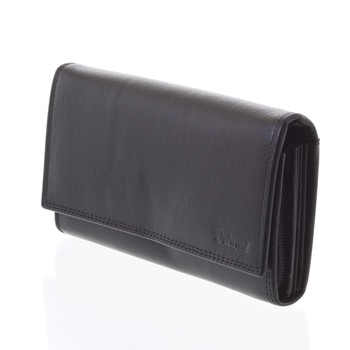 Dámská kožená peněženka černá - Delami Wandy