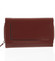 Dámská kožená peněženka červená - Delami Nuria