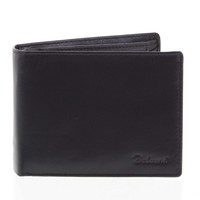Pánská kožená peněženka černá - Delami Francisco
