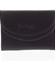 Malá kožená peněženka černá - Diviley Akili BA