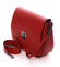 Dámská kožená kabelka červená - ItalY Agustina