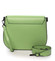 Dámská kožená kabelka pastelově zelená - ItalY Agustina