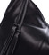 Velká dámská kožená kabelka černá - ItalY Janeth