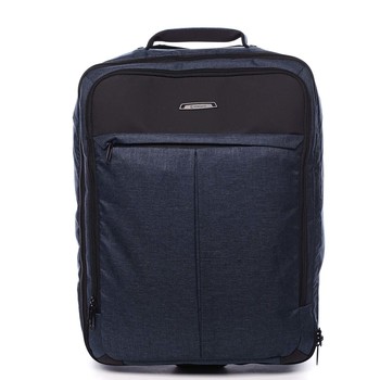 Střední cestovní kufr batoh tmavě modrý - Roncato Koss
