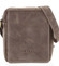 Pánská kožená crossbody taška taupe - WILD Yander