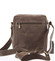 Pánská kožená crossbody taška taupe - WILD Yander