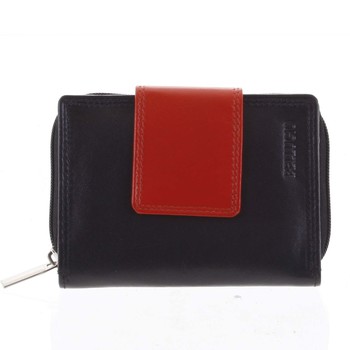 Dámská kožená peněženka černá - Bellugio Eliela