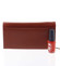 Velká dámská kožená peněženka červená - Bellugio Omega