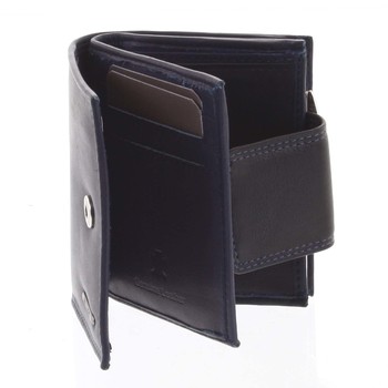 Dámská kožená peněženka malá modrá - Bellugio Gredel
