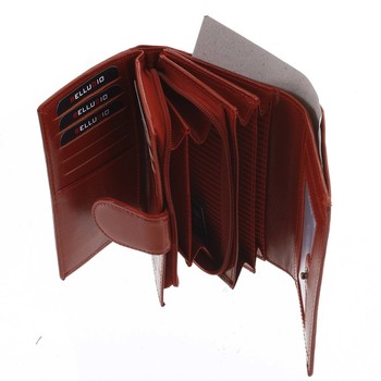 Dámská kožená peněženka červená - Bellugio Abada