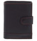 Pánská kožená peněženka černo červená - Bellugio Garner