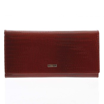 Dámská kožená peněženka červená - Ellini Curcio