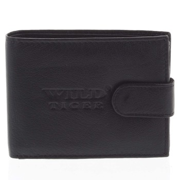 Pánská kožená peněženka černá - WILD Nomm