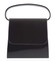 Luxusní dámské psaníčko/kabelka lakované černé - Delami Viseria