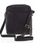 Pánská kožená crossbody taška černá - WILD Jesualdo