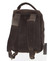 Pánský kožený batoh tmavě hnědý - WILD Josemar