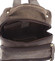 Pánský kožený batoh tmavě hnědý - WILD Josemar