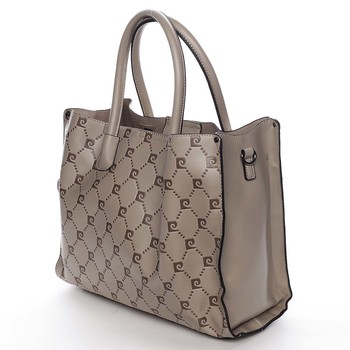 Dámská kabelka tmavě béžová - Pierre Cardin Benazir