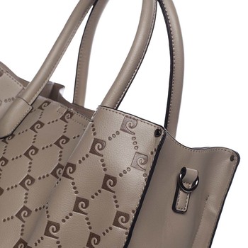 Dámská kabelka tmavě béžová - Pierre Cardin Benazir