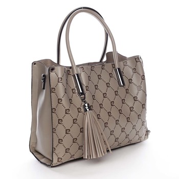 Dámská kabelka tmavě béžová - Pierre Cardin Benazir