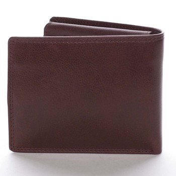Pánská kožená peněženka měděná hnědá - Pierre Cardin Wame