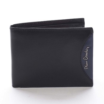 Pánská kožená peněženka černá - Pierre Cardin Ludmar Blue