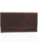 Dámská kožená peněženka hnědá - Tomas Suave