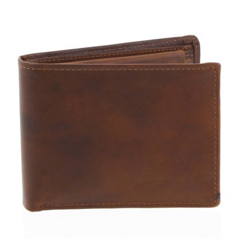 Pánská kožená peněženka hnědá - Tomas Bushel