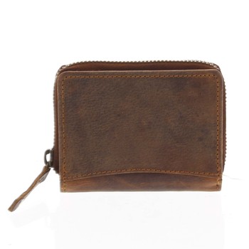 Kožená peněženka hnědá - Tomas Omcane