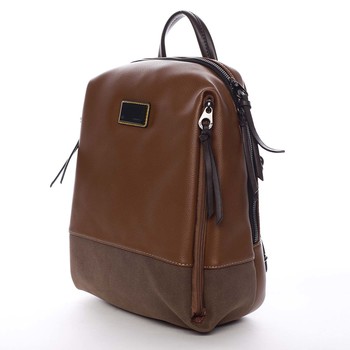 Dámský batoh hnědý - David Jones Nova