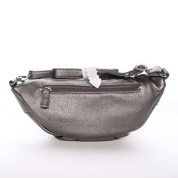 Dámská módní ledvinka tmavě stříbrná - David Jones Nora