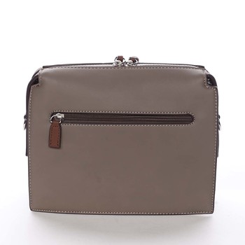 Dámská crossbody kabelka taupe - David Jones Brite