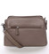 Dámská crossbody kabelka tmavá camel - David Jones Hame